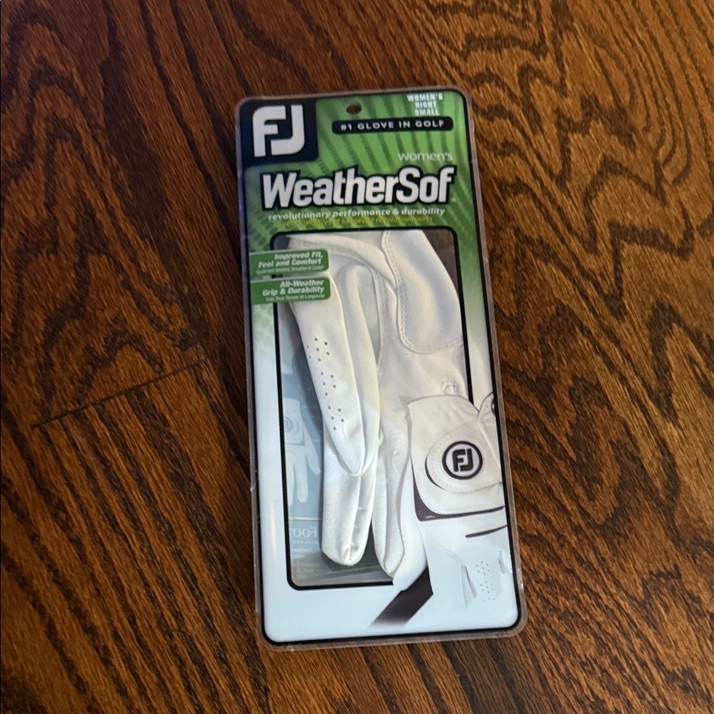 FootJoy Women's WeatherSof White Golf Glove